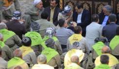 حضور وزیر بهداشت در بین حجاج اهل تسنن و نمازجمعه بانه  <img src="/images/picture_icon.gif" width="16" height="13" border="0" align="top">