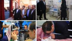 آیین افتتاح بیمارستان رازی در شهرستان مرزی بانه و افتتاح کلینیک ویژه تخصصی شهرستان سقز  <img src="/images/picture_icon.gif" width="16" height="13" border="0" align="top">