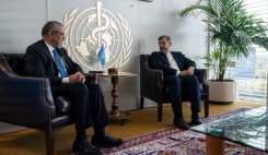 دیدار و رایزنی سازنده معاون وزیر امور خارجه با مدیرکل سازمان بهداشت جهانی دیدار و رایزنی سازنده معاون وزیر امور خارجه با مدیرکل سازمان بهداشت جهانی