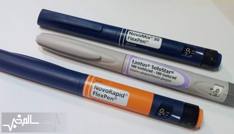 انسولینهای نوورپید و لانتوس توزیع شده است انسولینهای نوورپید و لانتوس توزیع شده است